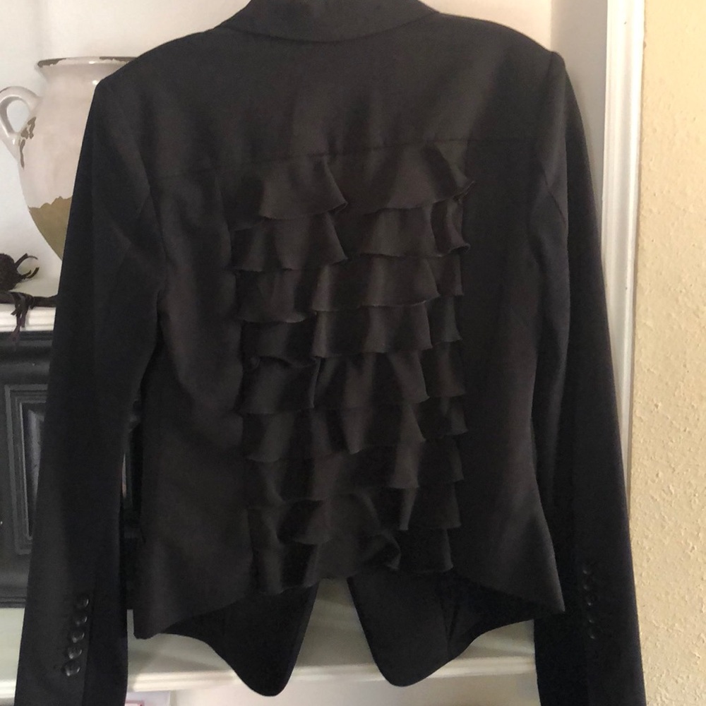 BCBG MAXAZRIA Adoree NWT Black Jacket SZ S - Picture 4 of 8